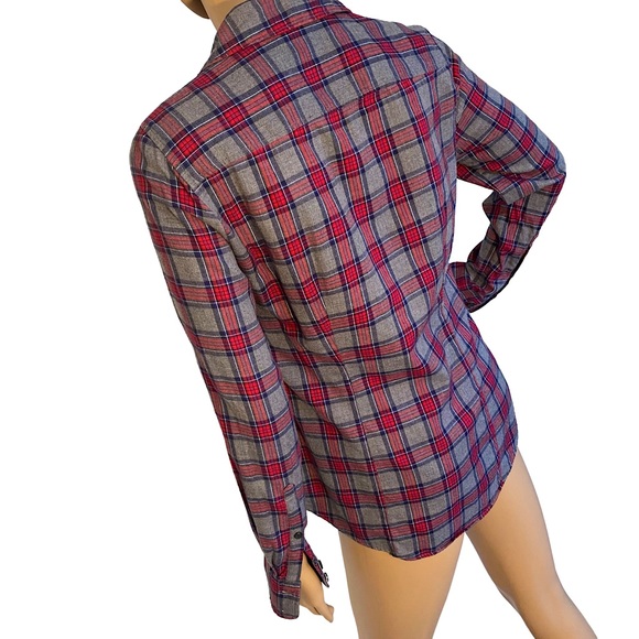 J. CREW  | THE PERFECT SHIRT PLAID BUTTON DOWN  SZ PS - Picture 6 of 16